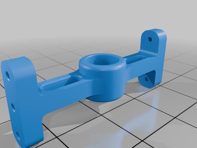 SCX24 Bearing Carrier 3D model thumbnail