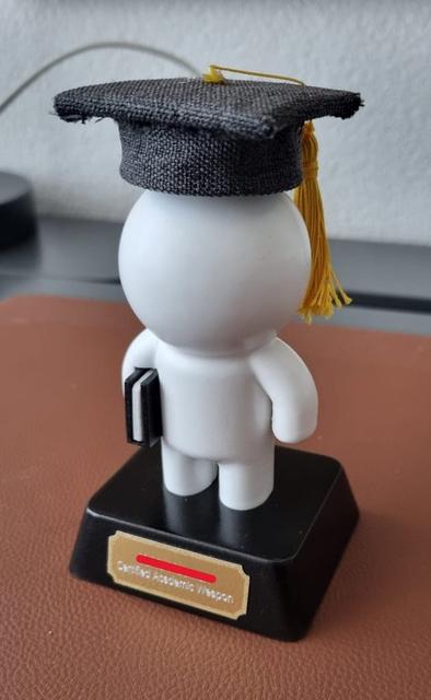 Academic weapon graduation gift 3D model thumbnail