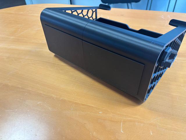 Laptop holder Back plate 3D model thumbnail