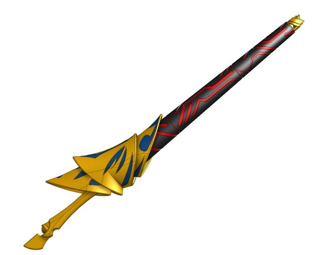 Gilgamesh's Sword of Rupture(Fate Stay Knight) 3D model thumbnail