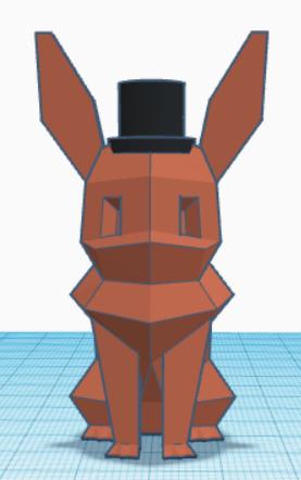 Top Hat Low Poly Eevee 3D model thumbnail