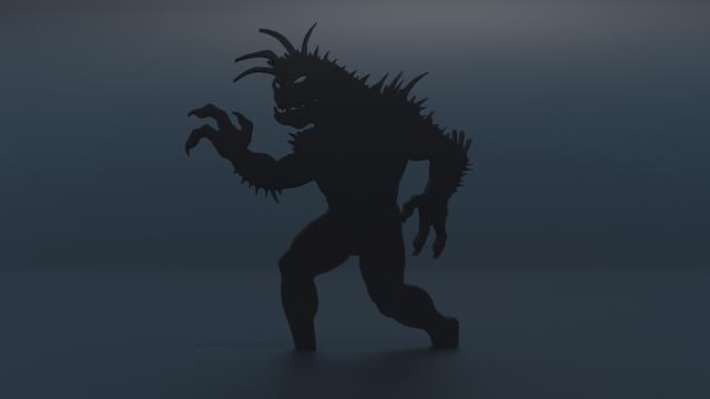 2nd Ed Shadow 3D model thumbnail