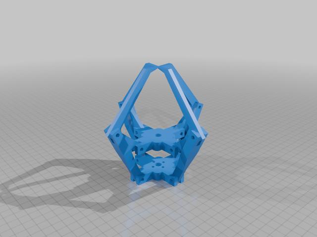 Robotic claw 3D model thumbnail