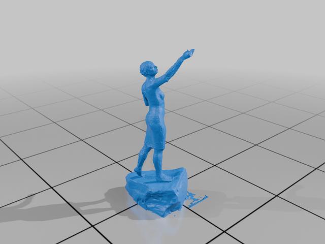 Reaching Through the Shadow 3D model thumbnail