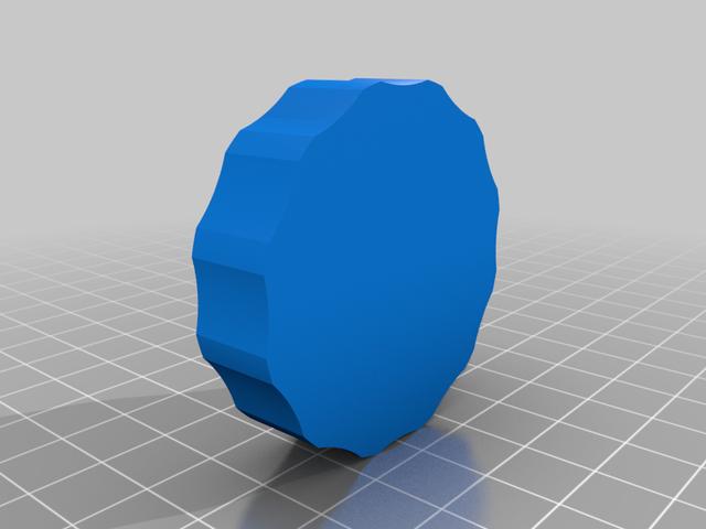 Jeep Renegade Brake Fluid Cap  3D model thumbnail
