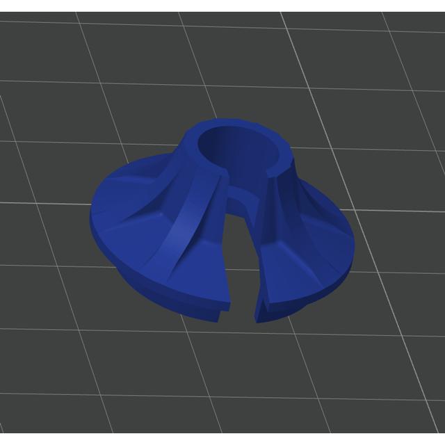 Carson Virus 4.1/4.0  Shock absorber cap 3D model thumbnail