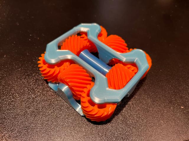 Gear fidget - Remix 3D model thumbnail