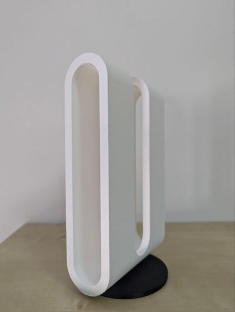 Double headphone holder/stand 3D model thumbnail