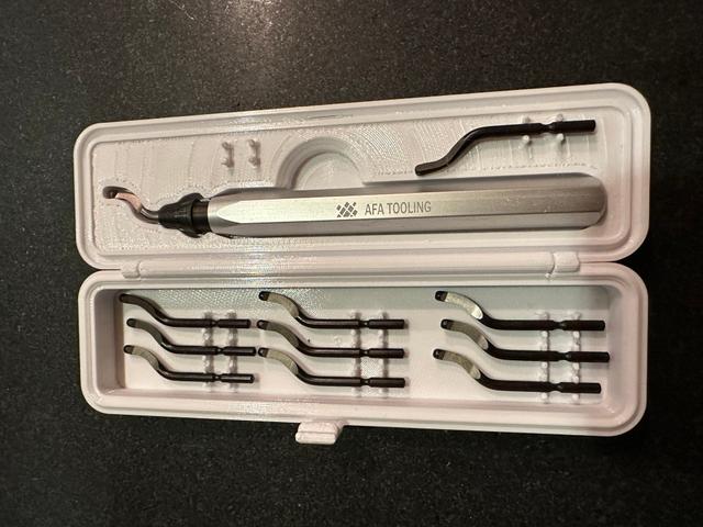 Deburring tool case (AFA Tooling) 3D model thumbnail