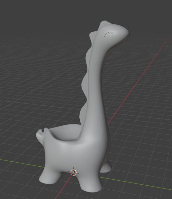 ringosaurus V2 -  Spienes and Smile 3D model thumbnail