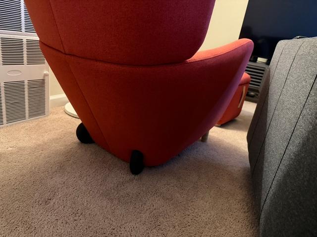 OSKARSHAMN chair leg replacement 3D model thumbnail