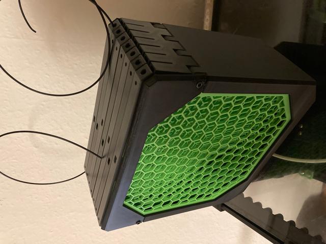 mmu / ercf buffer 7 slot 3D model thumbnail