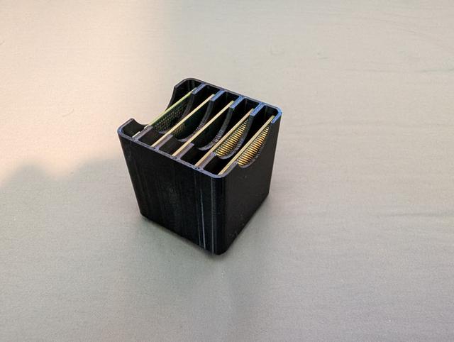 Gridfinity Generic CPU Holder 3D model thumbnail