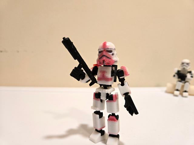 Mini 13 Imperial Flamethrower 3D model thumbnail