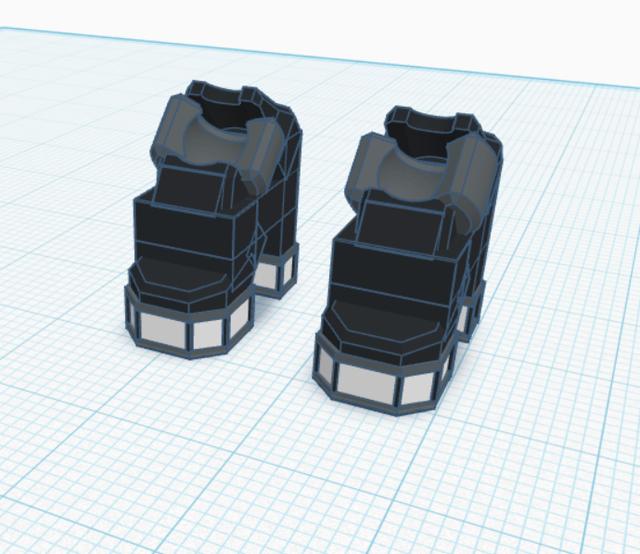 Dummy 13 Heels 3D model thumbnail