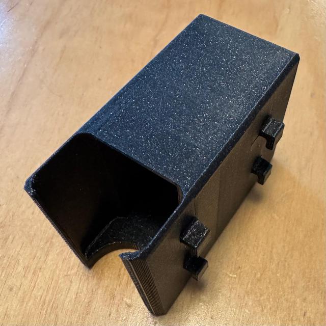 Cutter Box with holder for P1P Peg Board 3D model thumbnail