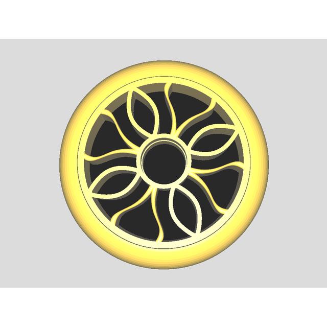 Concept Wheel 3D model thumbnail