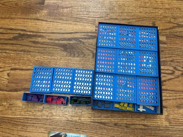 Quartermaster General Board Game Insert w/ Prelude Expansion 3D model thumbnail