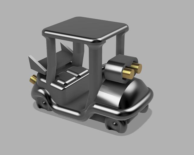 Speedy E3DBuggy Nozzle Holder 3D model thumbnail