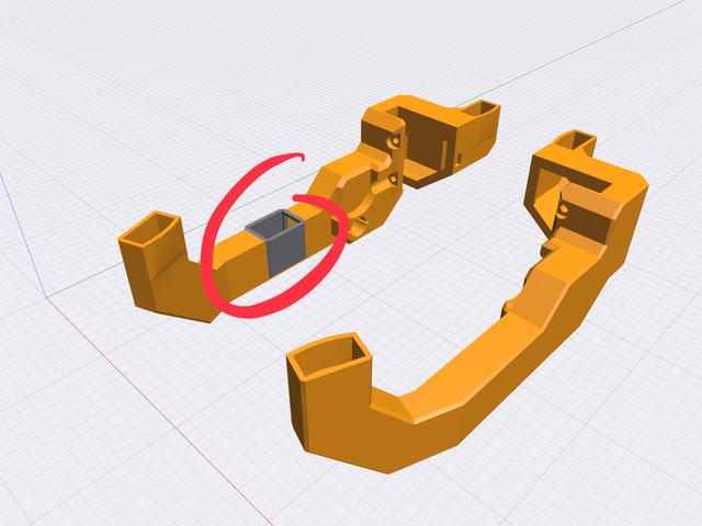 MK4 Light Bar - modified for lager switch  KCD1-101 15x19mm 3D model thumbnail