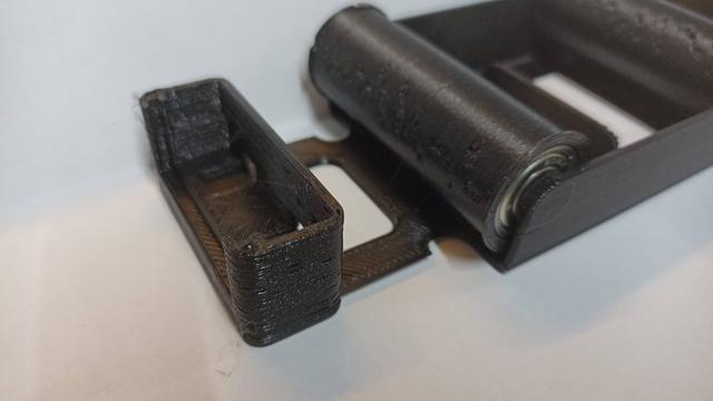 Holder for Hygrometer to slide on the base 3D model thumbnail