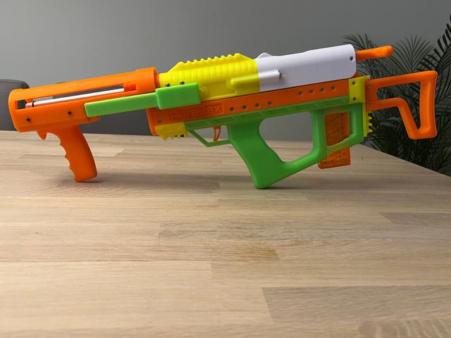Foxpup / Parallax / Foxbat Pumpgrip w/shroud 3D model thumbnail