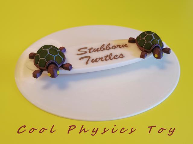 Stubborn Turtles (Magic Trick / Brain Teaser) 3D model thumbnail