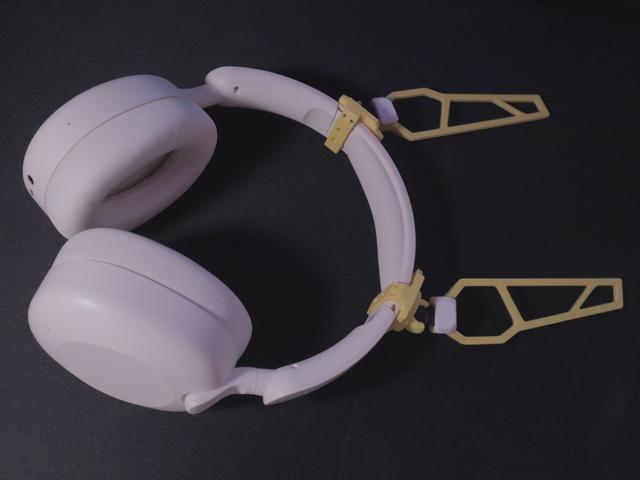 Sudio k2 Headset - Techno Bunny 3D model thumbnail