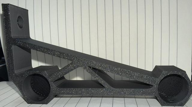 Mounting bracket for tape rolls 3D model thumbnail
