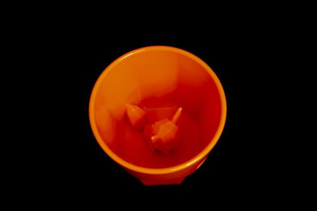 Eevee hiding in a Octaglass 3D model thumbnail