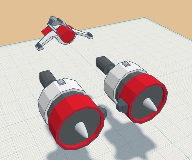 Pod Racer - Inspired from "Starwars Racer (1999)" 3D model thumbnail