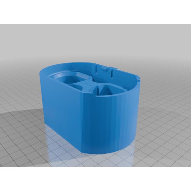 Ryobi Battery Carrier w/Handle 3D model thumbnail