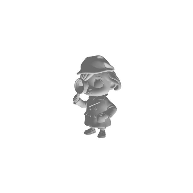  sherlock holmes 3D model thumbnail