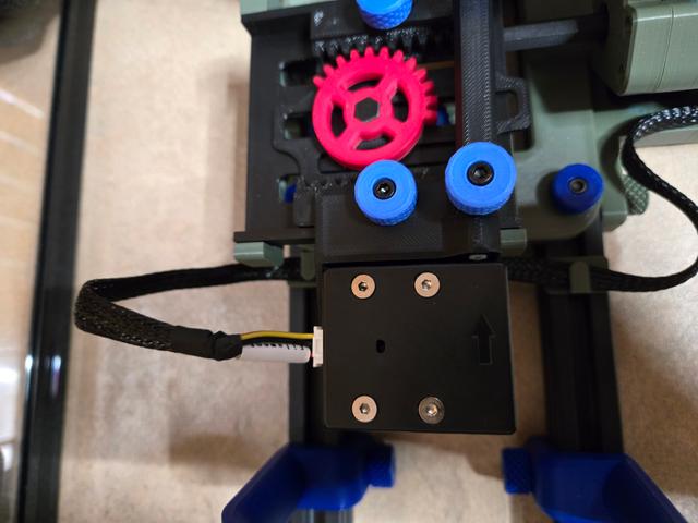 Movable platform for Creality Filament Sensor fit new version 3D model thumbnail