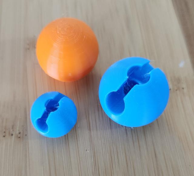 Child- & pet-safe cannonballs 3D model thumbnail