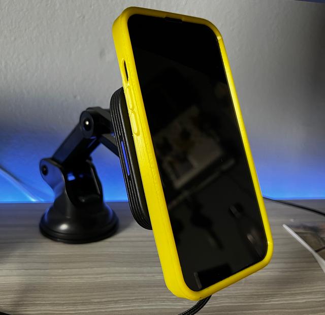 iPhone 13 case/bumper - MagSafe compatible 3D model thumbnail