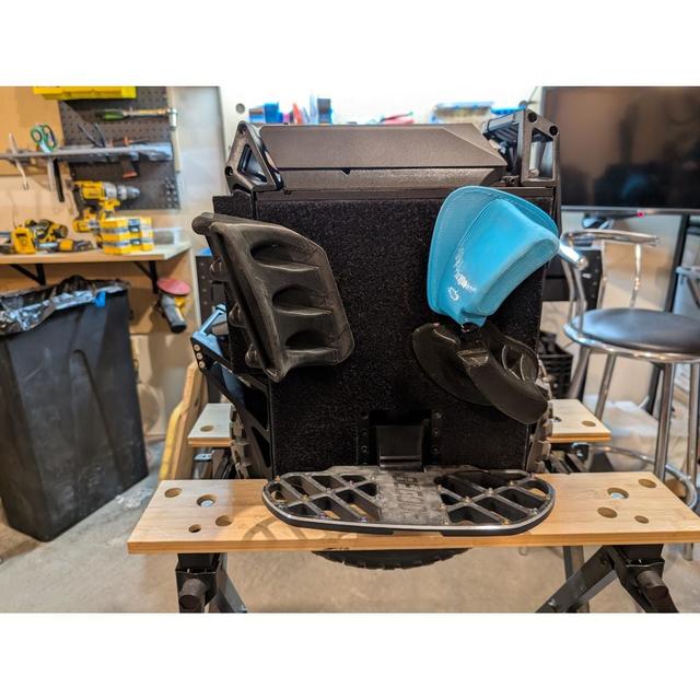 Begode Falcon Pro Rear Fairing Plate 3D model thumbnail