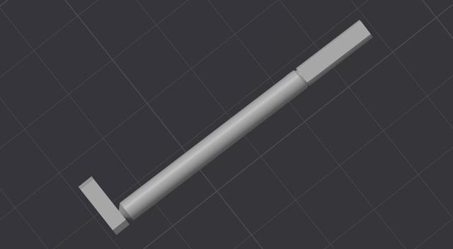 Putter for Dummy 13 3D model thumbnail
