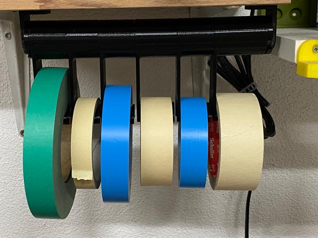 TapeRoll Organizer 3D model thumbnail
