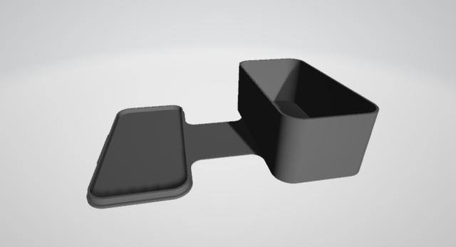 Wax Bar Shipping Container 3D model thumbnail