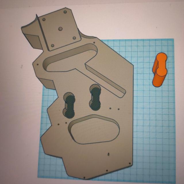 Änderung des Gitarrenkörpers 3D model thumbnail