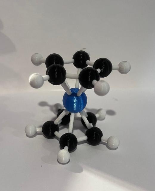 Ferrocene 3D model thumbnail