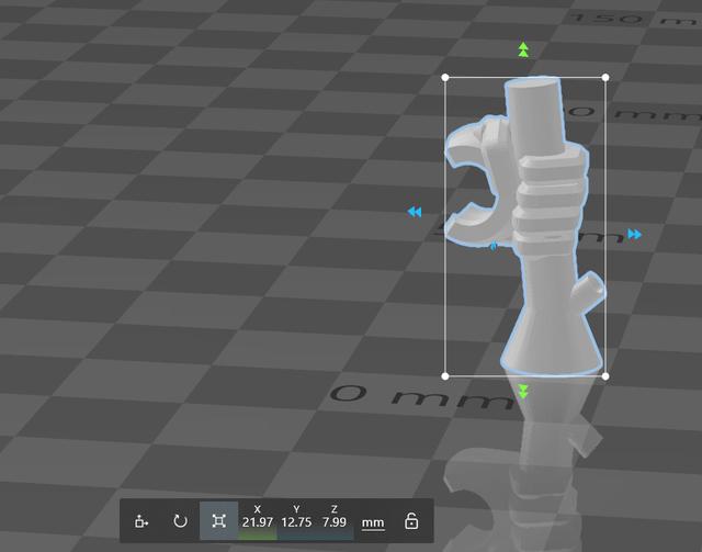 Dummy 13 left hand remix, Now holding a bong 3D model thumbnail