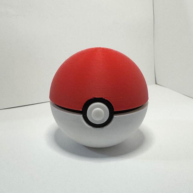 PokeBall 3D model thumbnail