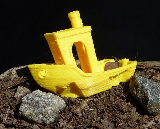 SS Minnow Benchy 3D model thumbnail