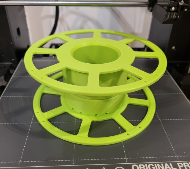 Small Wide Spool for Samples 3D model thumbnail