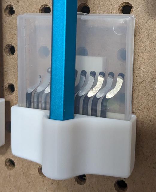 Sy's peglock - deburring tool holder 3D model thumbnail