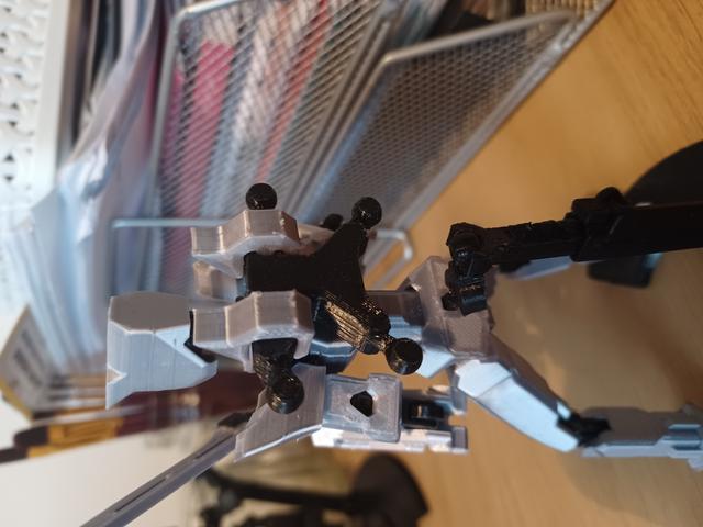 A13 - 4 arm backback - extended 3D model thumbnail