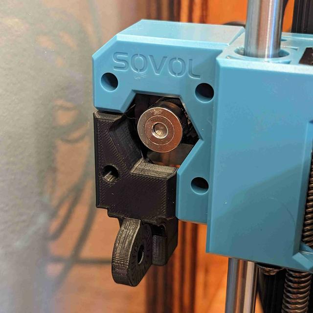 Articulating Camera X-Axis Left-Side Mount for Sovol SV06 (Plus) 3D model thumbnail