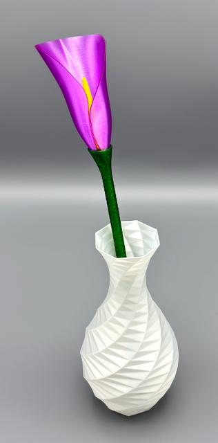 Calla Lily Stem Extensions 3D model thumbnail